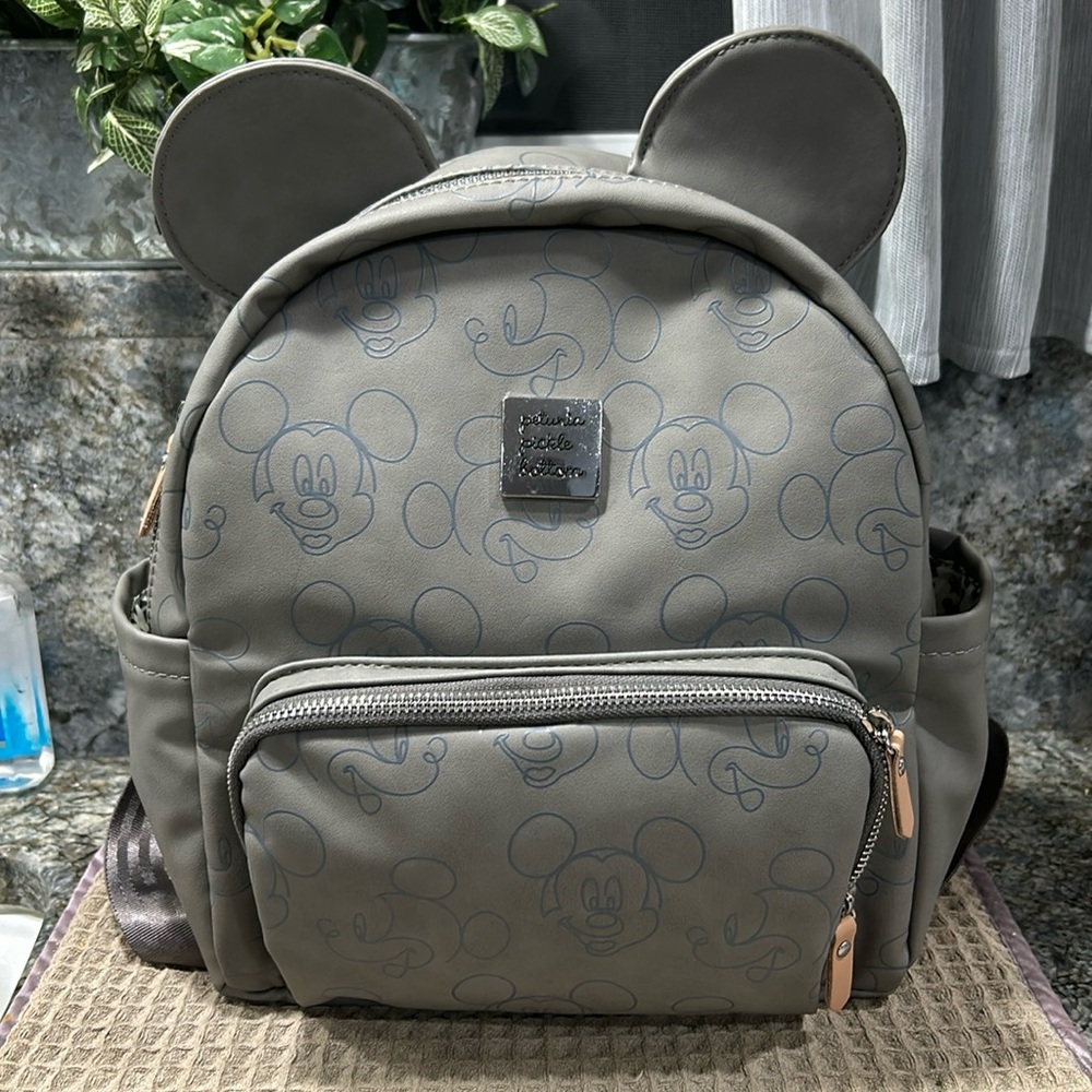 NWT Petunia Pickle Bottom Mini Backpack - Love Mickey Mouse